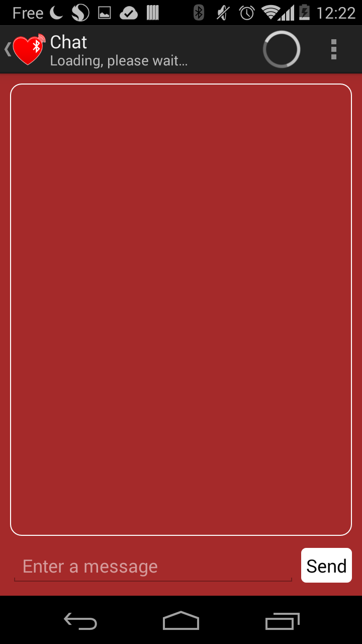 ILikeU : Bluetooth Chat Screen 3