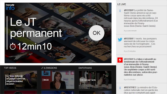 Download francetv info pour Android TV APK for Android