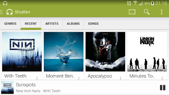 Shuttle+ Music Player - screenshot thumbnail