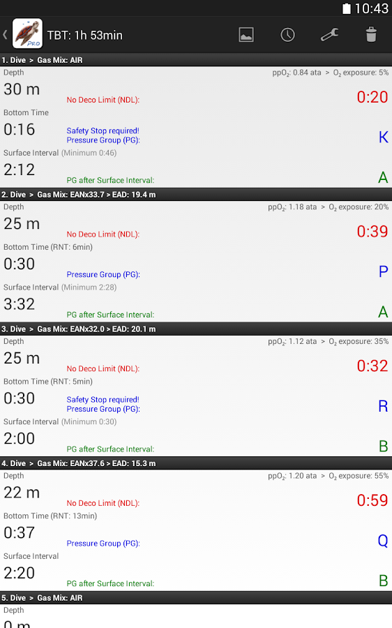Dive Planner Pro Android Apps on Google Play