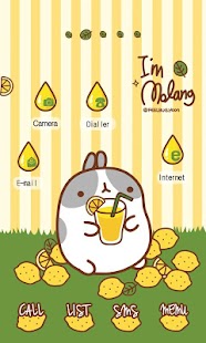 CUKI Theme lemonade molang