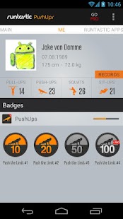 download Runtastic Push-Ups Counter free