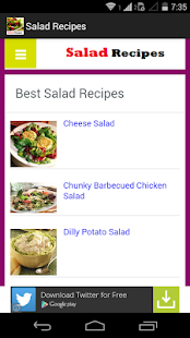 Lastest Best Salad Recipes APK for Android