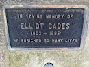 Elliot Cades Memorial Bench