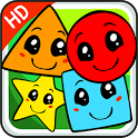 Learn shapes games for kids icon