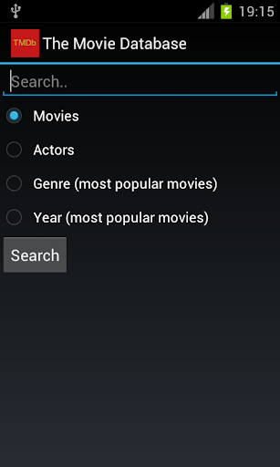 The Movie Database Search