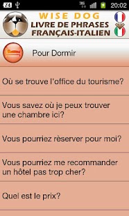 Italian-French phrasebook Screenshots 5