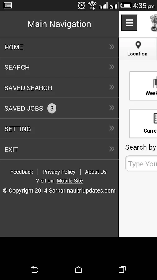    Govt Job search Sarkari Naukri- screenshot  