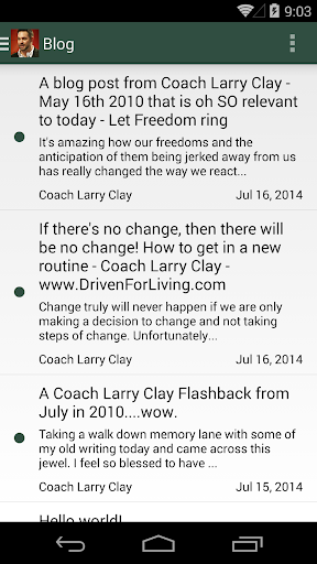 Coach Larry Clay