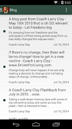 Coach Larry Clay poster 1