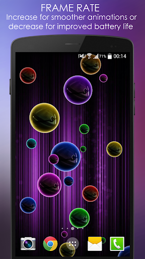 【免費個人化App】Neon Bubble Live Wallpaper-APP點子