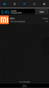 MIUI - screenshot thumbnail