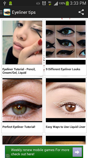 Eyeliner Makeup Tips
