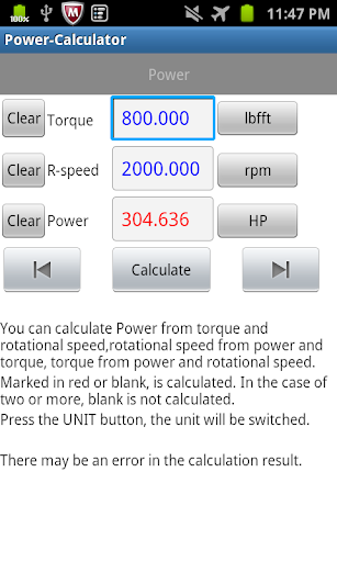 Power-Calculator