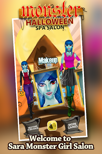 Monster Halloween Spa Salon