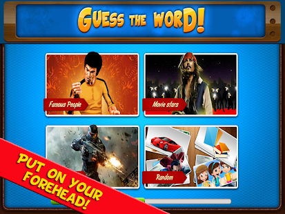 Guess The Word Heads Up Game Screenshots 0