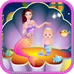 Mermaid birth girls games Apk