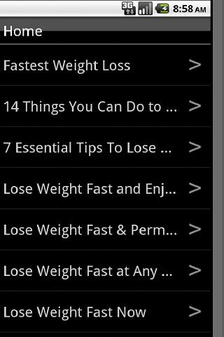 Fastest Way To Lose Weight