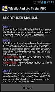  Whistle Android Finder PRO Imagem aplicativo 5