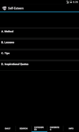 Self-Esteem. Method and Quotes poster 2