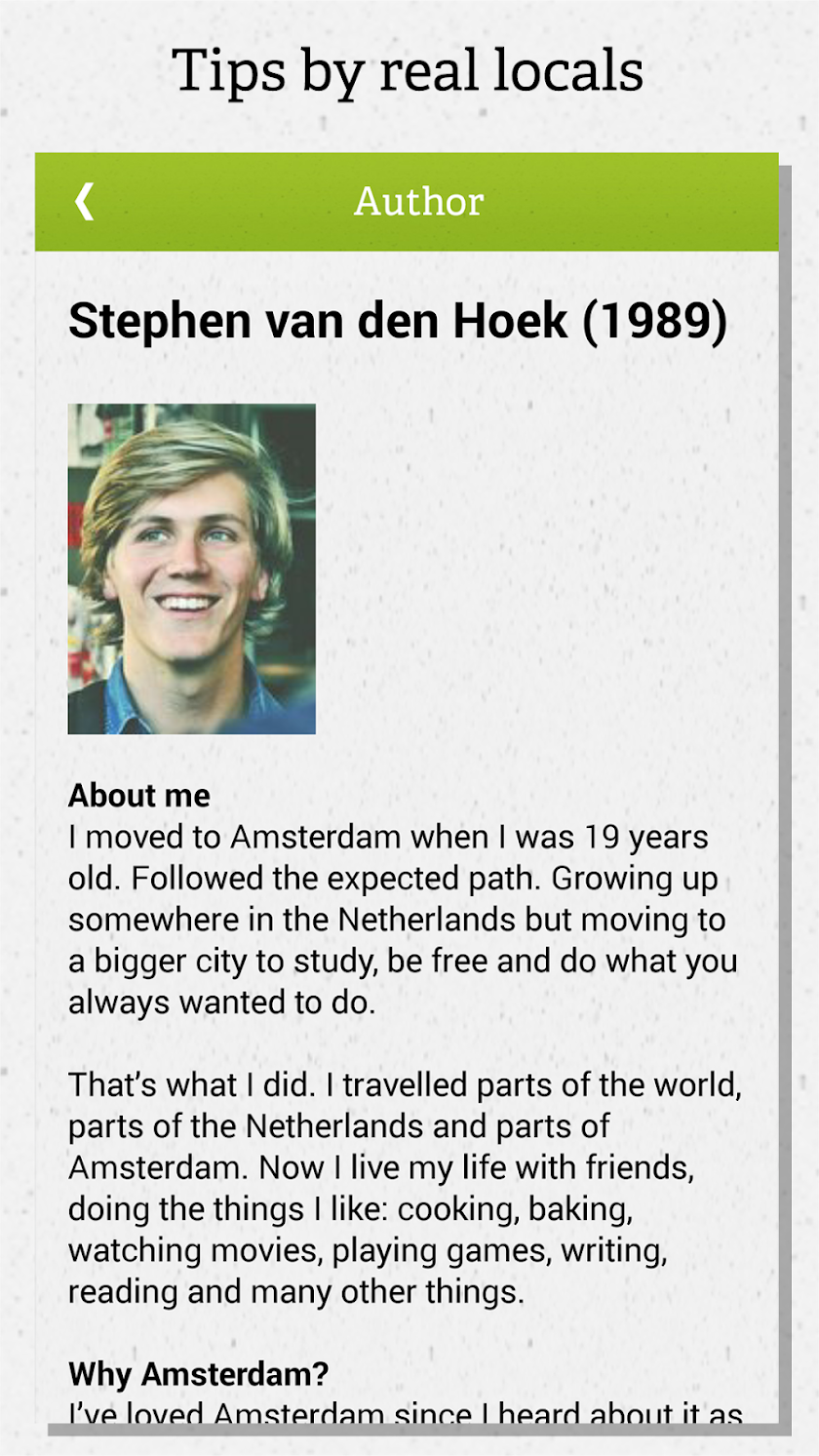 Amsterdam guide by locals Screen 2