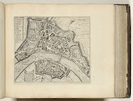 Plattegrond van Basel, ca. 1693-1696
