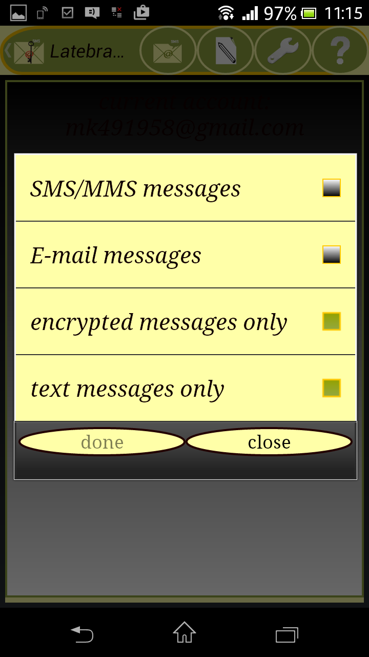 LatebraPRO Screen 2