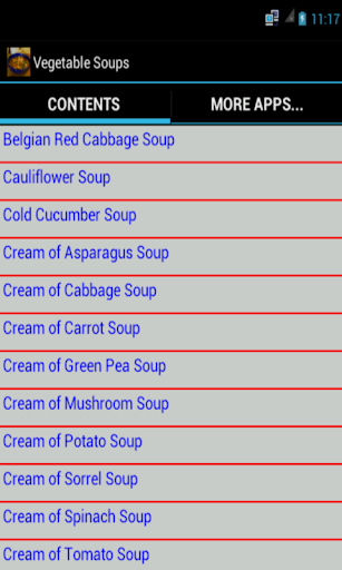 Vegetable Soups