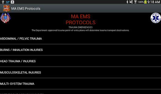 MA EMS Protocols Screenshots 10