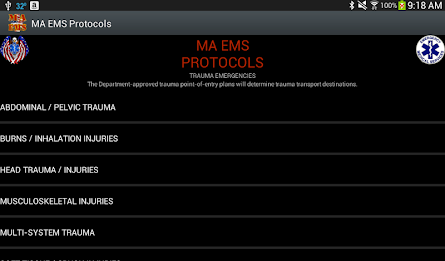 MA EMS Protocols poster 19
