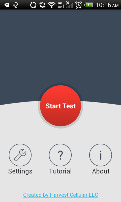   LCD SCREEN TESTER: captura de pantalla 
