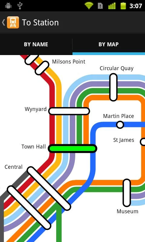 TripView Sydney - screenshot