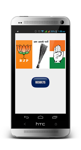 Delhi Election Result 2015 App