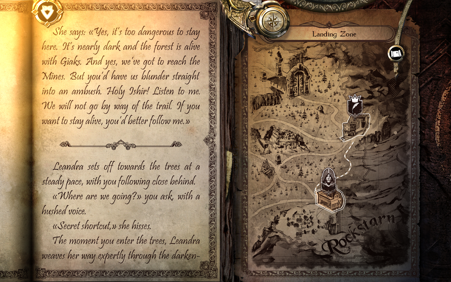 Joe Dever's Lone Wolf - screenshot