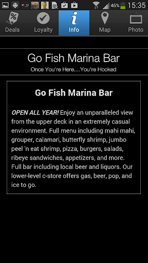 【免費商業App】Go Fish Marina Bar & Grill-APP點子