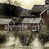 Barns by Nancy Merolle -  