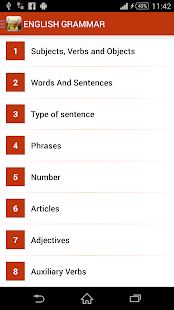 English Grammar Book - screenshot thumbnail