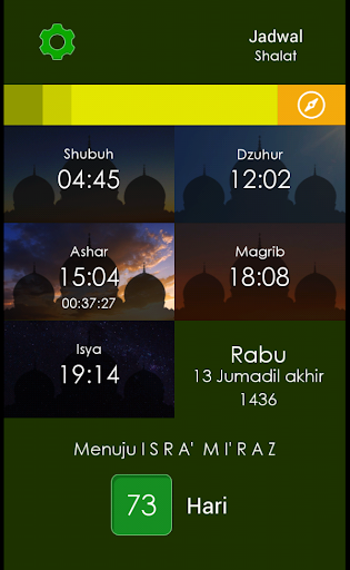 Jadwal Sholat + Quran + Doa