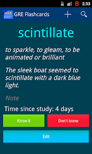 GRE Flashcards Screenshots 1