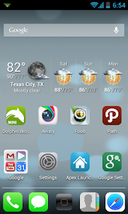 iOS 7 HD Apex / Nova Theme v1.0 APK