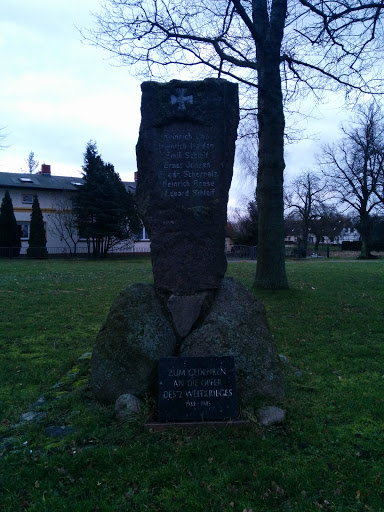 Gedenkstein Ziesendorf