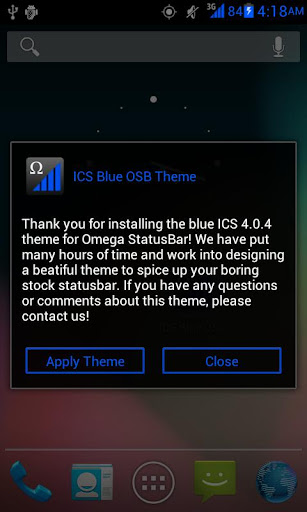 免費下載個人化APP|ICS Blue OSB Theme app開箱文|APP開箱王