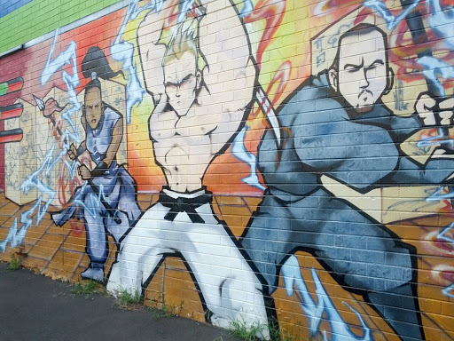 Fighting Game Mural
