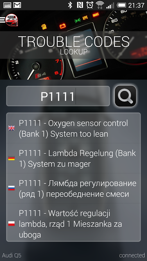 OBDII car diagnostics OBD OBD2 Android Apps on Google Play
