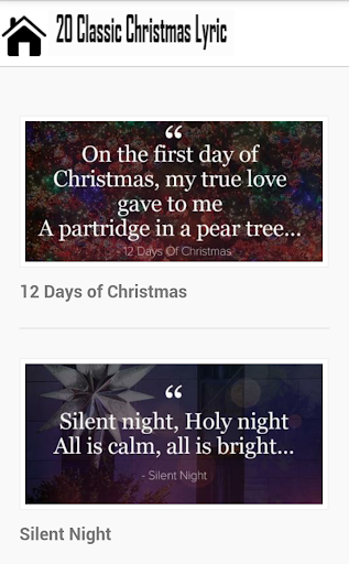 20 Classic Christmas Lyrics