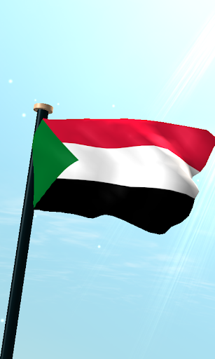 Sudan Flag 3D Free Wallpaper