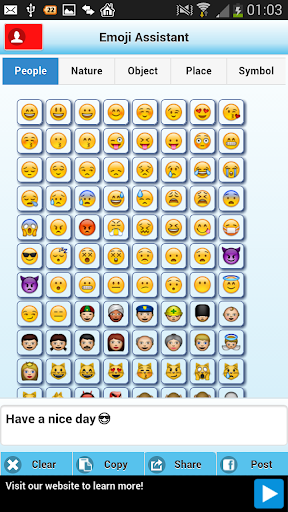 Emoji Assistant for Facebook