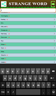 Strange Word Dictionary Screenshots 3