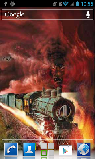 Fiery death train Live WP