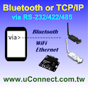 Bluetooth & TCP/IP Terminal